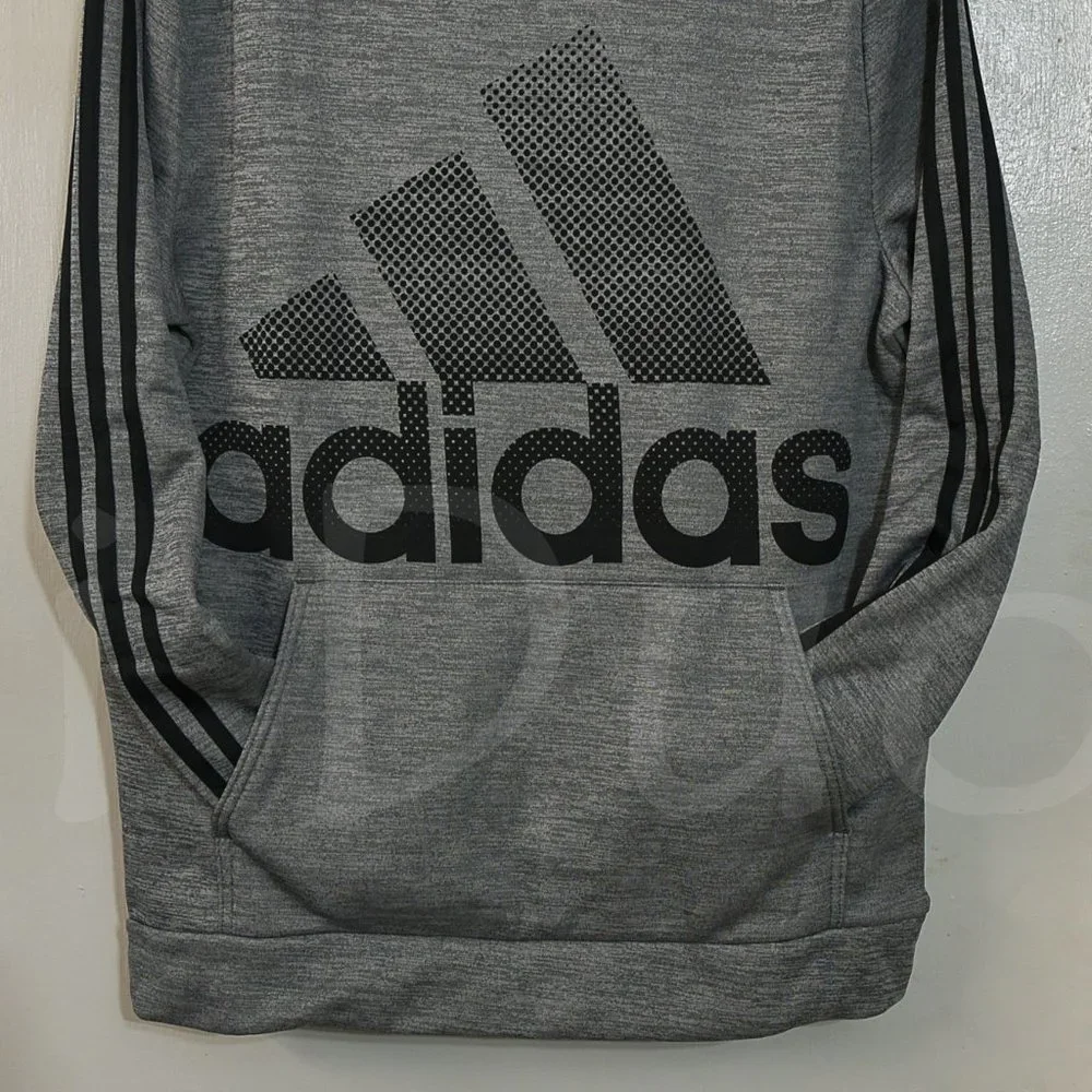 adidas Youth Tech‎ Fleece Hoodie, Gray